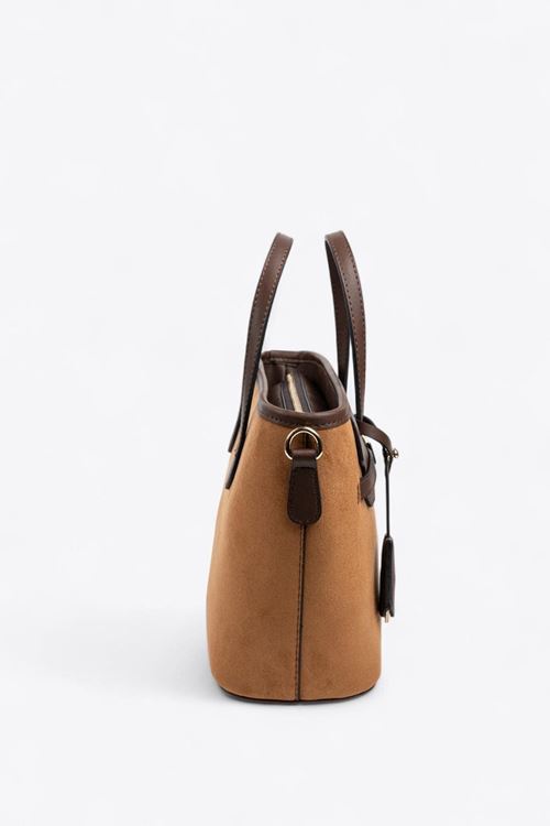 Silver & Polo SP1185 Kadın El Çantası Taba-Kahve