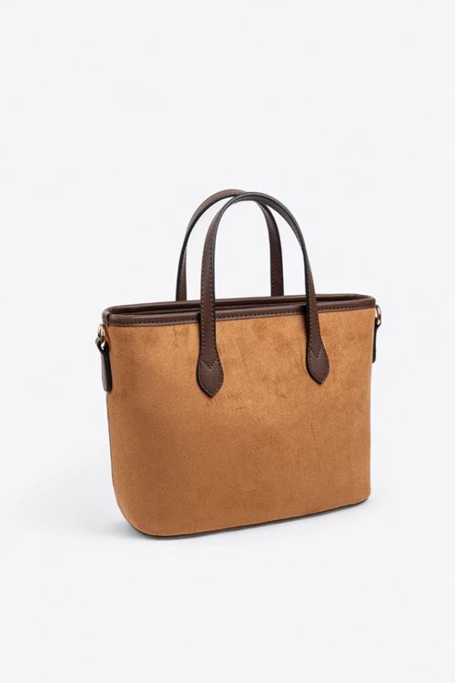 Silver & Polo SP1185 Kadın El Çantası Taba-Kahve