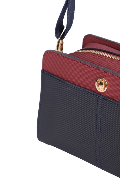 Lacıvert-Bordo Kadın Postacı Çantası Us24713