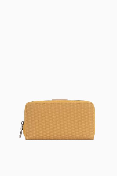 Cengiz Pakel Orta Boy Çıtçıt Detaylı Kadın Cüzdan – 65298L - Hardal/Vizon