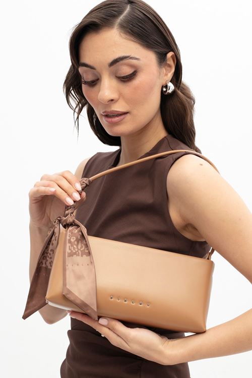 KADIN EL ÇANTASI CAMEL SLY345
