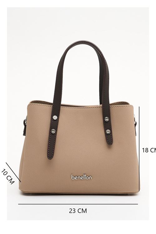 Benetton Kadın El Çantası BNT1942 Vizon-Kahve