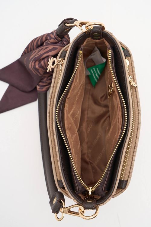Benetton Kadın Kol Çantası BNT1898 Vizon-Kahve