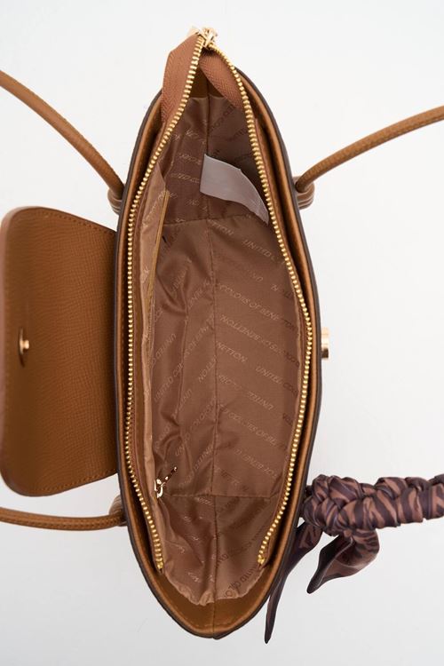 Benetton Kadın Kol Çantası BNT1908 Kahve-Taba