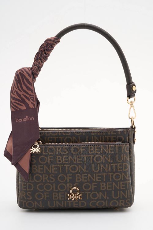 Benetton Kadın Kol Çantası BNT1898 Kahve