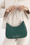 BENETTON KADIN KOL ÇANTASI ZÜMRÜT - KOYU TAŞ BNT1690