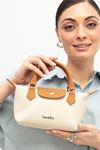 BENETTON KADIN ÇAPRAZ ÇANTA BEJ-CAMEL BNT1832